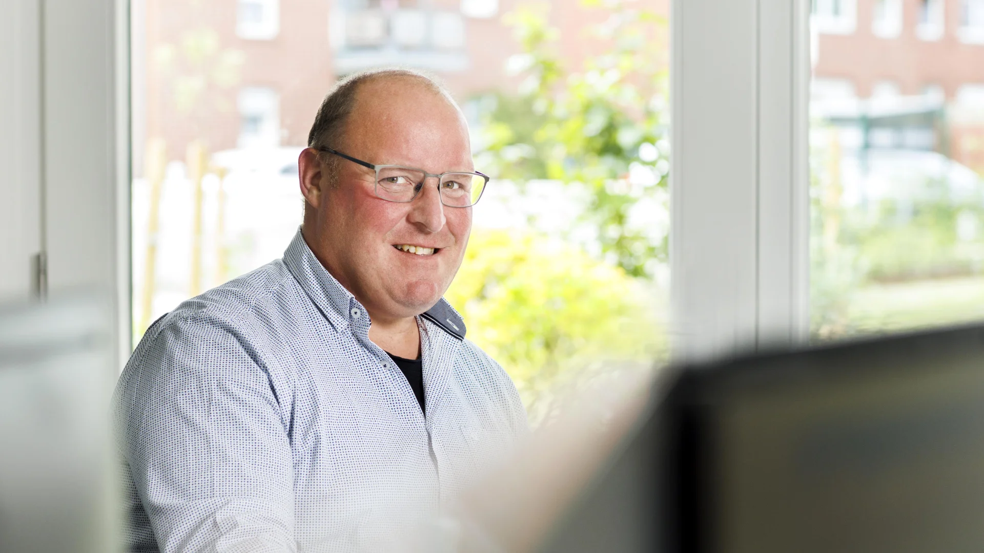 Bauleiter Markus Schlaut